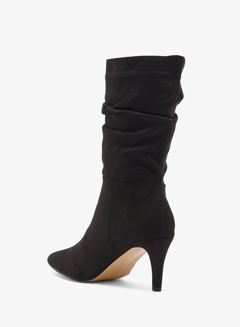 Ginger Pointed Toe Slouched Ankle Boots
